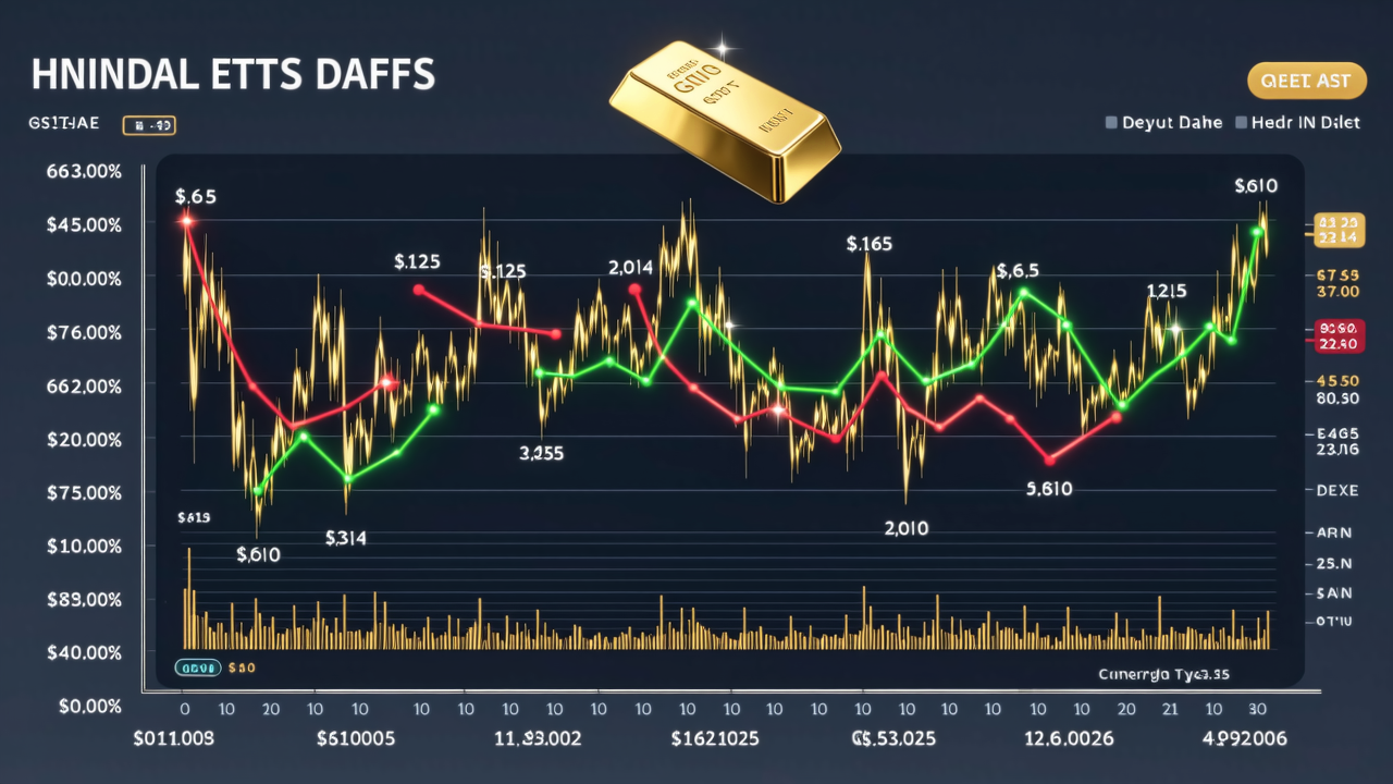 黄金etf每日持仓图表