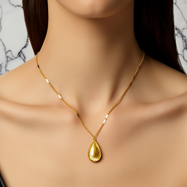 黄金项链女款真实图片